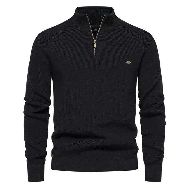 Dzianinowy sweter rozpinany