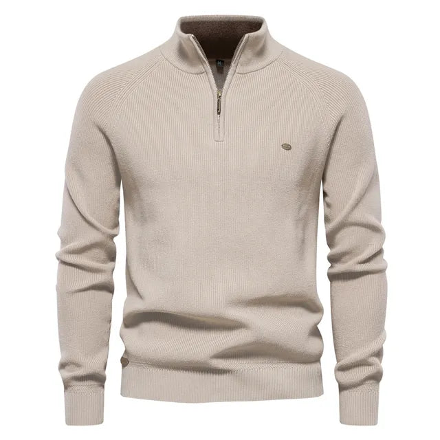 Dzianinowy sweter rozpinany