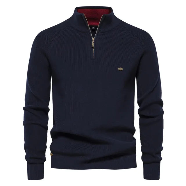 Dzianinowy sweter rozpinany