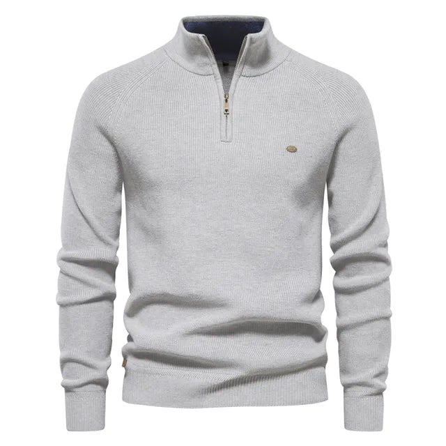 Dzianinowy sweter rozpinany