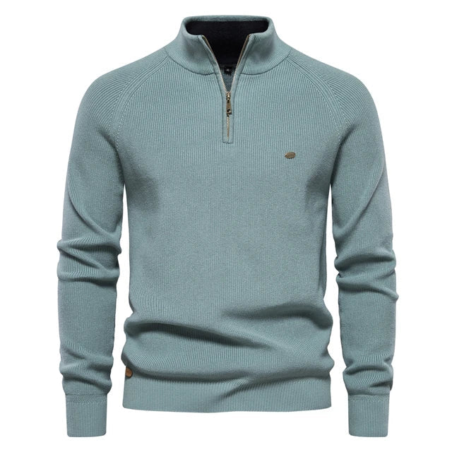 Dzianinowy sweter rozpinany