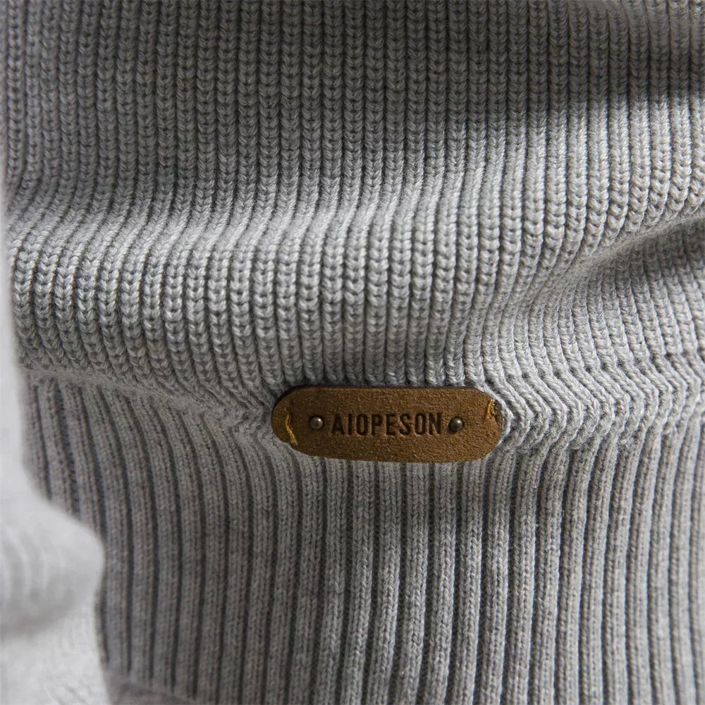 Dzianinowy sweter rozpinany