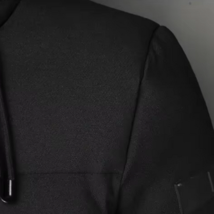 Elegancka, długa kurtka męska