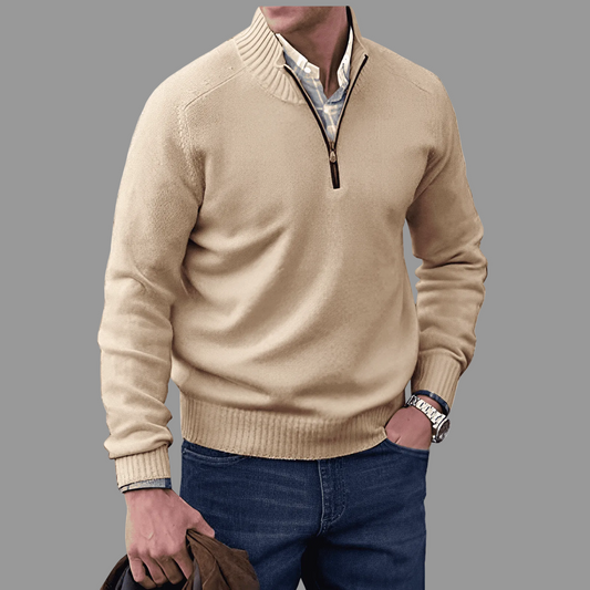 Nowoczesny sweter rozpinany