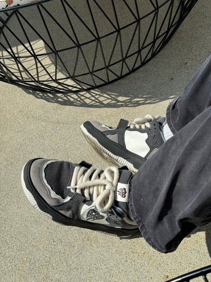 Sneakersy Retro w Serca