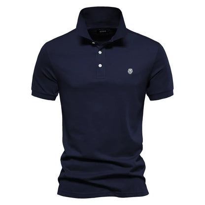 Stylowa bawełniana koszulka polo