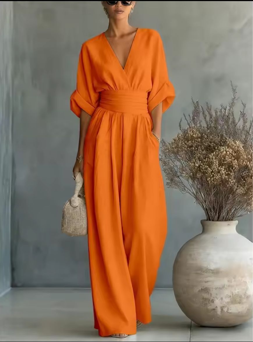 RADZIMIRA Kombinezon z rękawem kimono