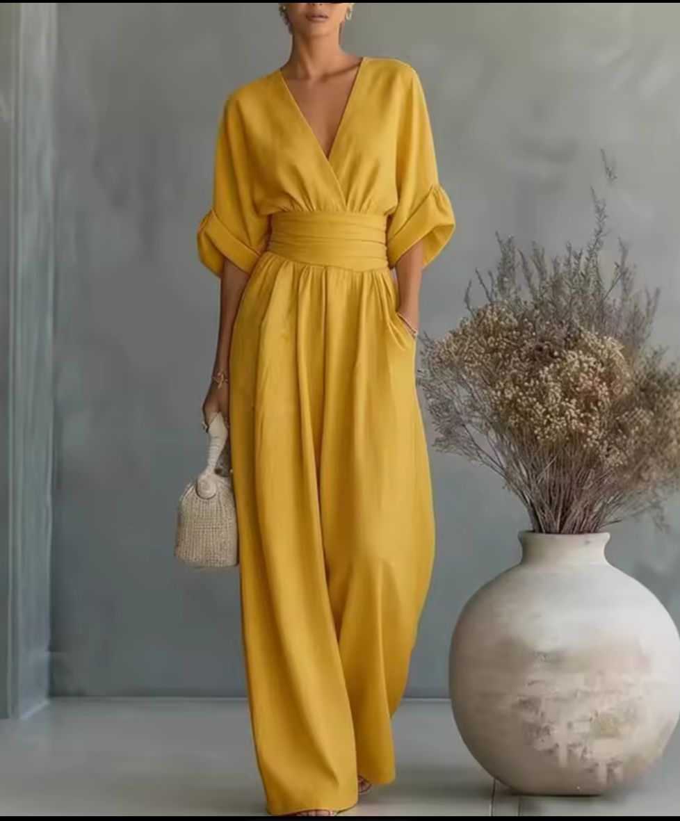 RADZIMIRA Kombinezon z rękawem kimono